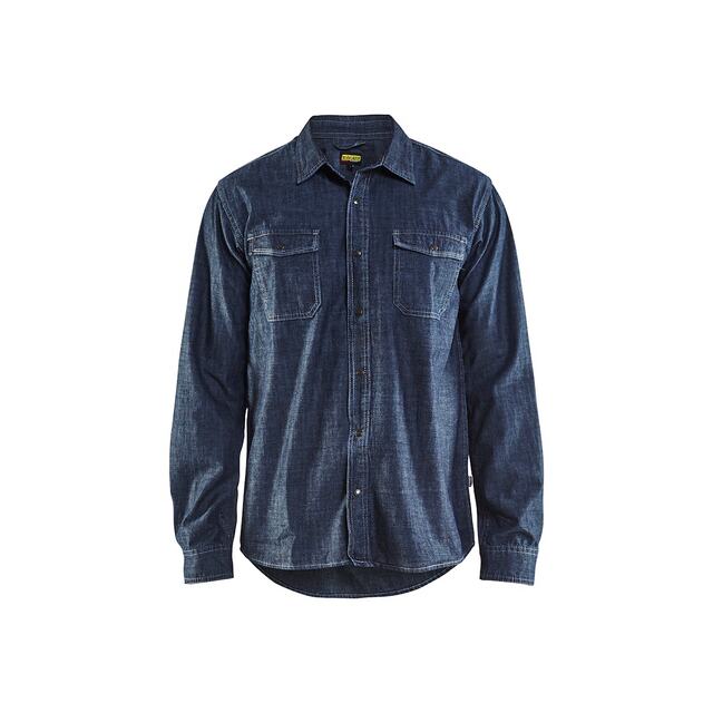 DENIMSKJORTA 3295 1129 MARINBLÅ S | Beijerbygg Byggmaterial