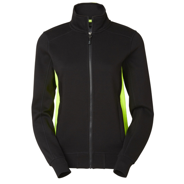 COLLEGEJACKA LUCY SOUTH WEST SVART/GUL XL | Beijerbygg Byggmaterial