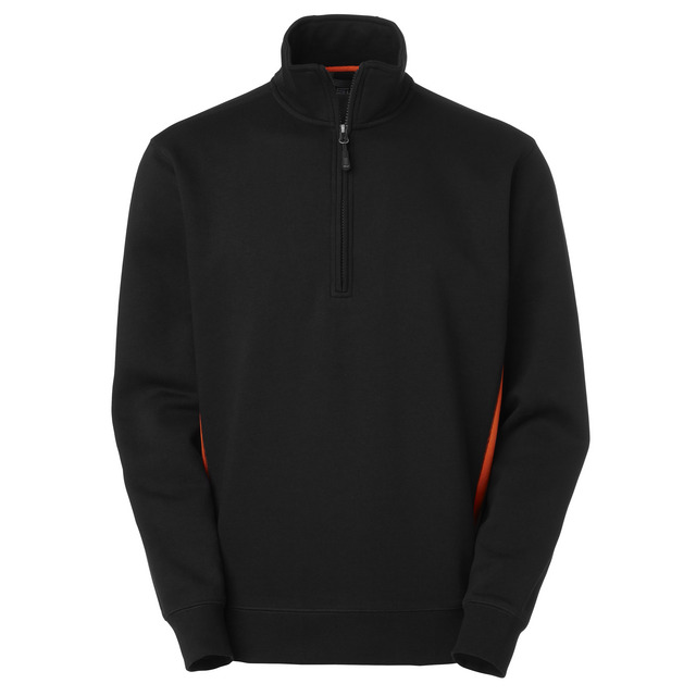 COLLEGETRÖJA WEBBER SOUTH WEST ORANGE/SVART 4XL | Beijerbygg Byggmaterial