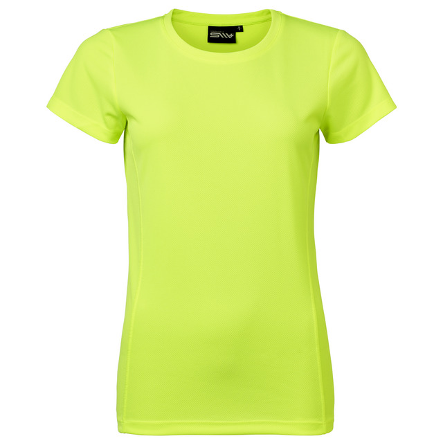 FUNKTIONS T-SHIRT ROZ SOUTH WEST FLOUR. GUL XS | Beijerbygg Byggmaterial