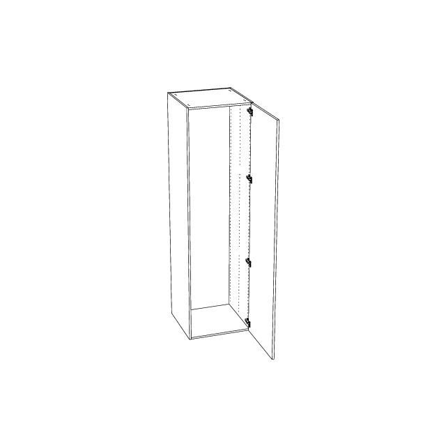 HÖGSKÅP 600 H2176 STOMME EHSF6 UTAN GGJ | Beijerbygg Byggmaterial