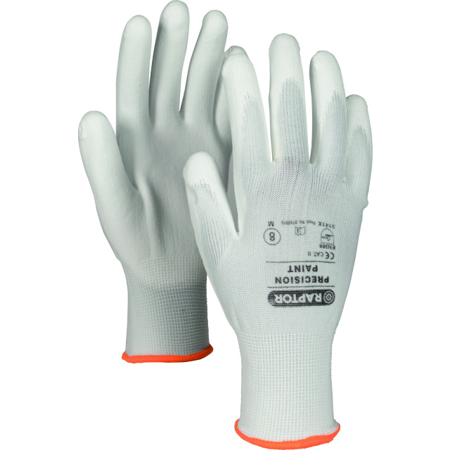 HANDSKE RAPTOR PRECISION VI 8 TUNN MONTAGEHANDSKE 12 PACK