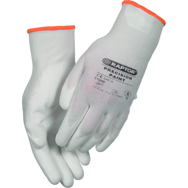 HANDSKE RAPTOR PRECISION VI 8 TUNN MONTAGEHANDSKE 12 PACK