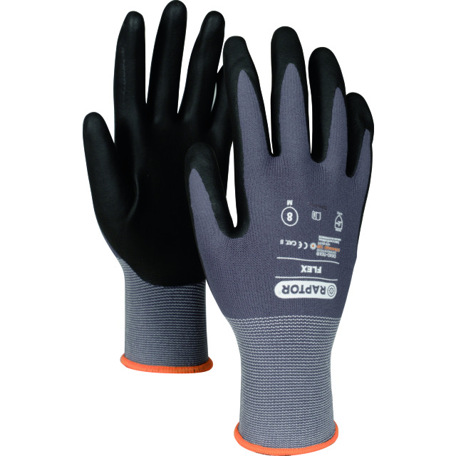 HANDSKE RAPTOR FLEX 8 MONTAGEHANDSKE