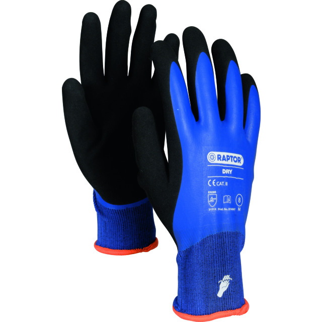 HANDSKE RAPTOR DRY 11 HELDOPPAD HANDSKE I LATEX
