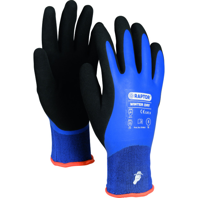 HANDSKE RAPTOR WINTER DRY 11 FODRAD HELDOPPAD I LATEX