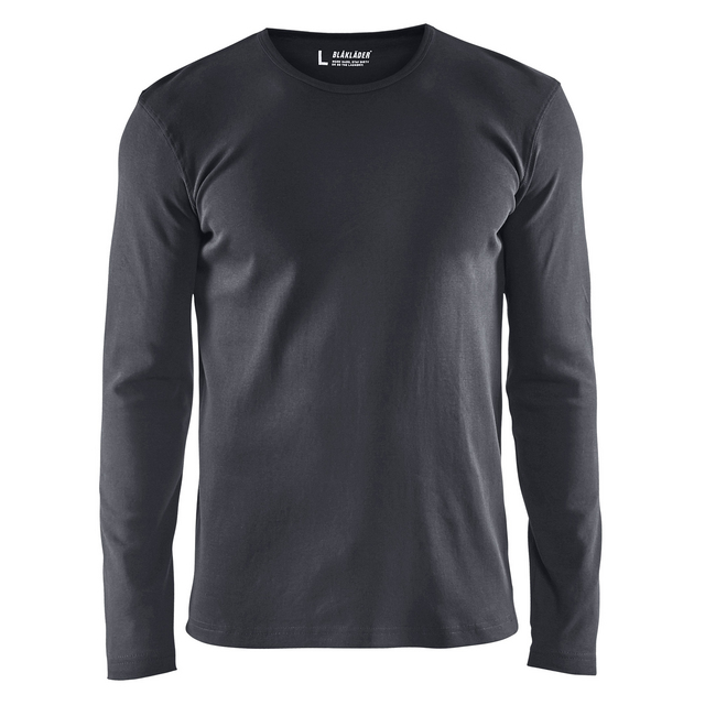 T-SHIRT 3314 1032 LÅNGÄRMAD MÖRKGRÅ M | Beijerbygg Byggmaterial