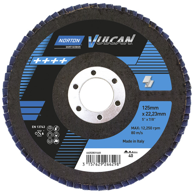 LAMELLRONDELL VULCAN 125 P120K | Beijerbygg Byggmaterial