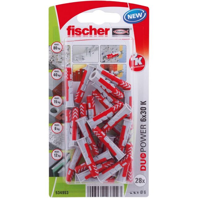 PLUGG DUOPOWER K 6X30 28ST | Beijerbygg Byggmaterial