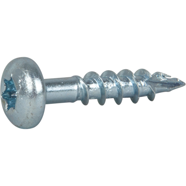 TRÄSKRUV ESSDRIVE KULLRIGT HUVUD  FZB 5,0X25 20ST | Beijerbygg Byggmaterial