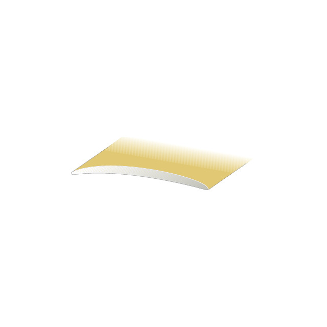 SKARVLIST 50 MM GULD 200 CM NR 16 | Beijerbygg Byggmaterial