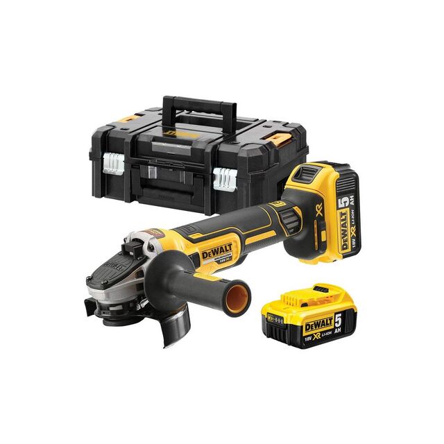 VINKELSLIP DCG405P2 18V 125MM 2X5AH | Beijerbygg Byggmaterial