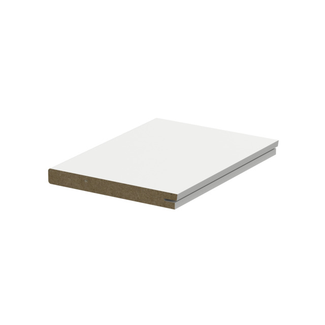 16X150 FÖNSTERSMYG HELVIT 2,44 NCS 0500-N MDF RAW (2) | Beijerbygg Byggmaterial