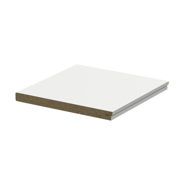 16X200 FÖNSTERSMYG HELVIT 2,44 NCS 0500-N MDF RAW (2) | Beijerbygg Byggmaterial