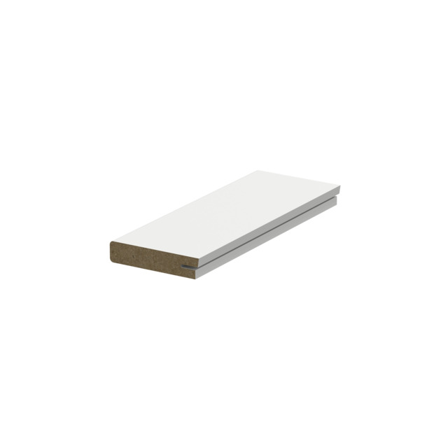 16X75 FÖNSTERSMYG HELVIT 2,44 NCS 0500-N MDF RAW (3) | Beijerbygg Byggmaterial