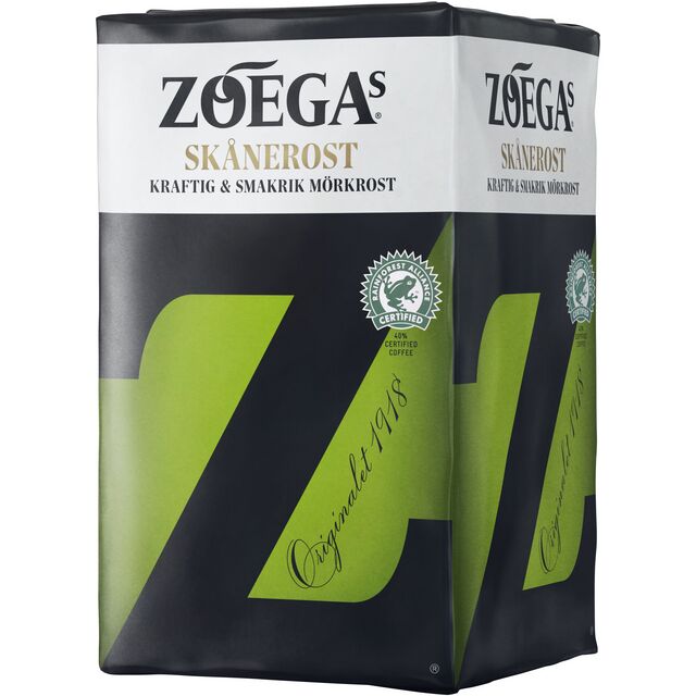 KAFFE ZOEGAS SKÅNEROST 450G | Beijerbygg Byggmaterial