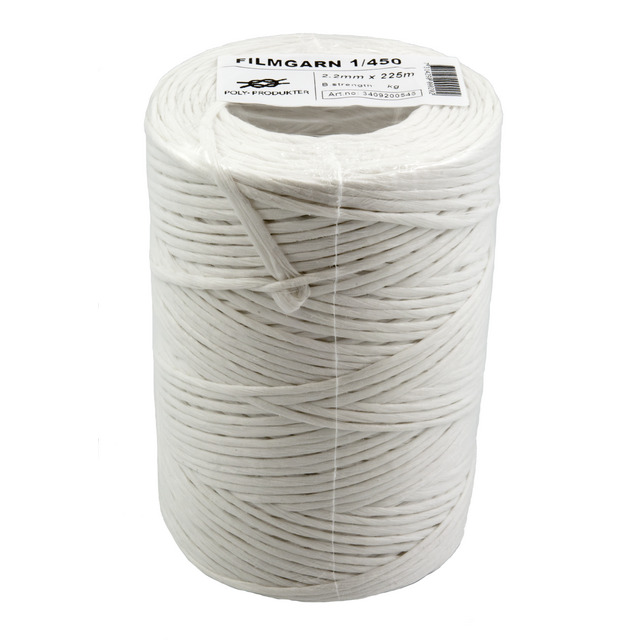 EMBALLAGEGARN POLY POLYPROPYLEN VITT 2,2MMX225M | Beijerbygg Byggmaterial