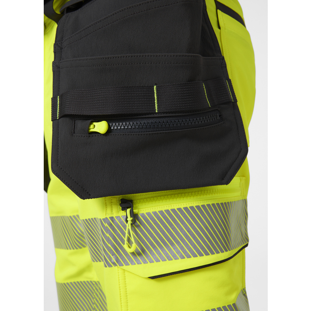 SOFTSHELLJACKA GUL STL 2XL POLYESTER ICU ENISO20471