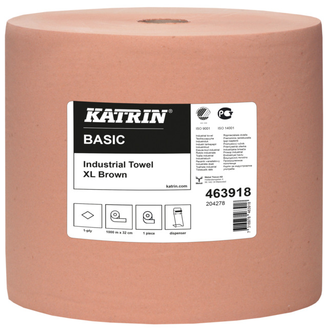 TORKPAPPER BASIC KATRIN BRUN 8.5KG