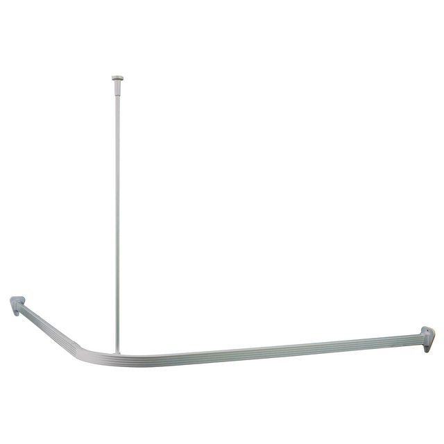 DUSCHDRAPERISTÅNG 90X90CM SILVER            (1) | Beijerbygg Byggmaterial