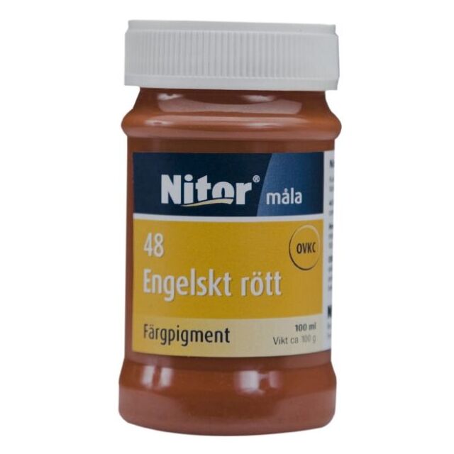 PIGMENT ENGELSKT RÖTT 48 1L                (1) 430 | Beijerbygg Byggmaterial