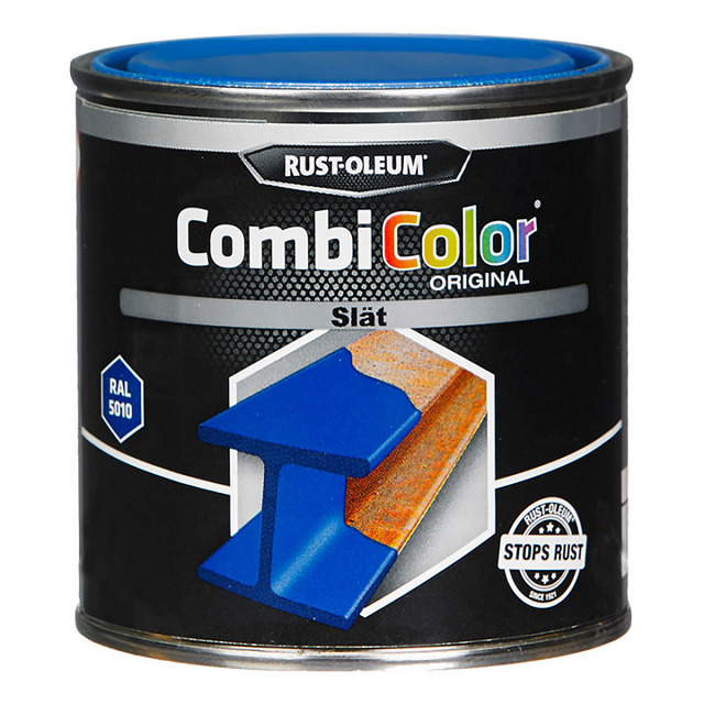 METALLFÄRG COMBICOLOR BLANK BLÅ RAL 5010 250ML | Beijerbygg Byggmaterial