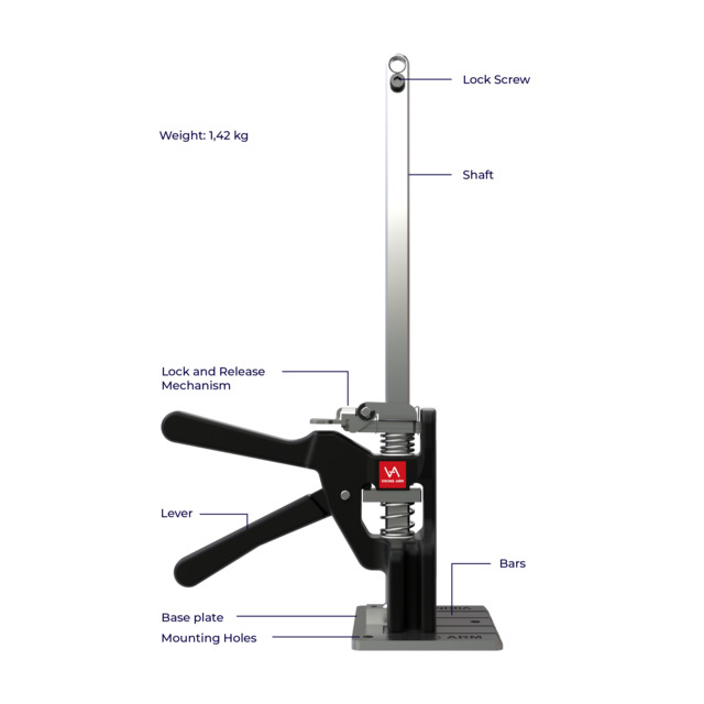 TVINGVERKTYG VIKING ARM 150KG 250MM