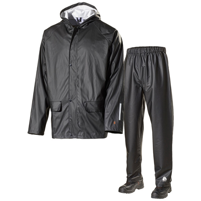 REGNSET 2210PU L BRADOR SVART S