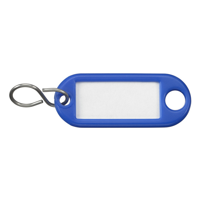 NYCKELBRICKA STRUKTUR BLÅ PLAST 55MM