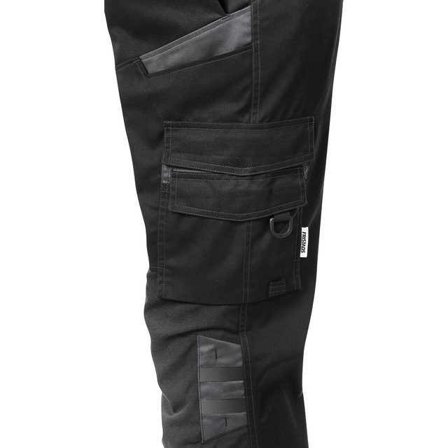 HÄNGSLEBYXA 1555 STFP SVART/GRÅ STL C150