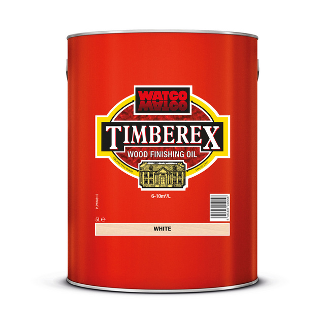TRÄOLJA TIMBEREX WHITE 5L