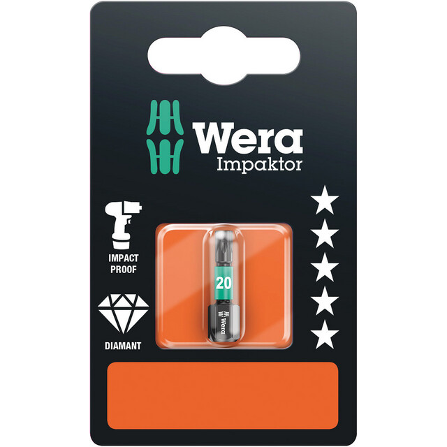 BITS IMPAKTOR WERA TX20 25MM | Beijerbygg Byggmaterial