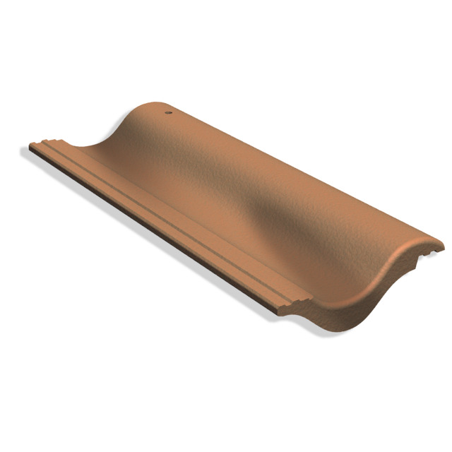 HALVPANNA ANTIK T-RÖD STANDARD/SVART | Beijerbygg Byggmaterial