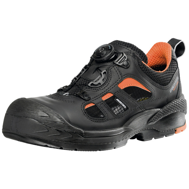 SKYDDSSKO 342 ARBESKO SV/OR 44 SVART/ORANGE | Beijerbygg Byggmaterial