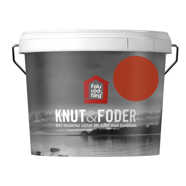 FALU RÖDFÄRG KNUT&FODER RÖD 3L | Beijerbygg Byggmaterial