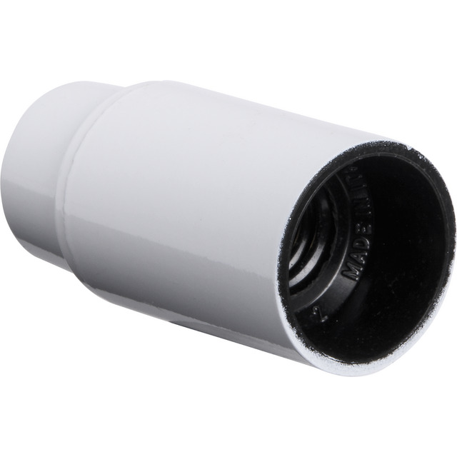 LAMPHÅLLARE E14 SLÄT VIT SB 1ST