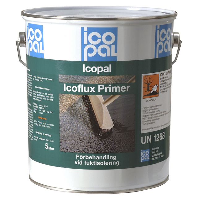 Produktbild föreställande artikeln ASFALTPRIMER ICOFLUX SBS 1L 25025 från kategorin Asfalt & Tätmassor