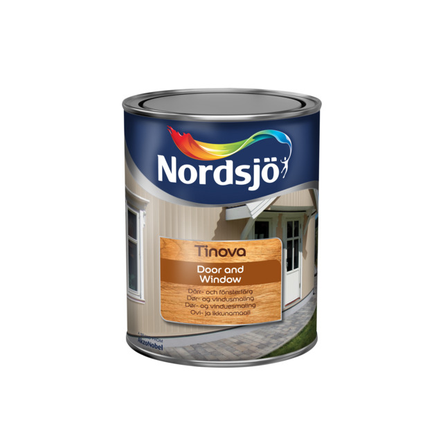 DÖRR&FÖNSTERFÄRG NORDSJÖ TINOVA D&WBM UTOMHUS 0,95L | Beijerbygg Byggmaterial