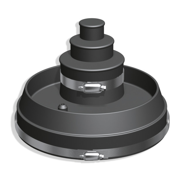 GUMMISTOS KOMPLETT M UNDERBESLAG