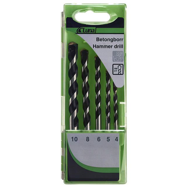 BETONGBORRSATS 5 DELAR 4/5/6/8/10MM | Beijerbygg Byggmaterial