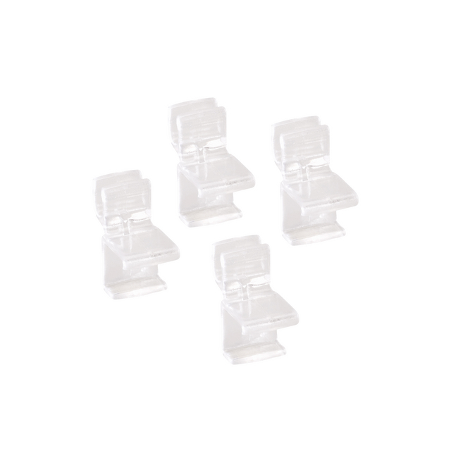 STATIVCLIPS ELFAHYLLA TRANSPARENT 4ST | Beijerbygg Byggmaterial