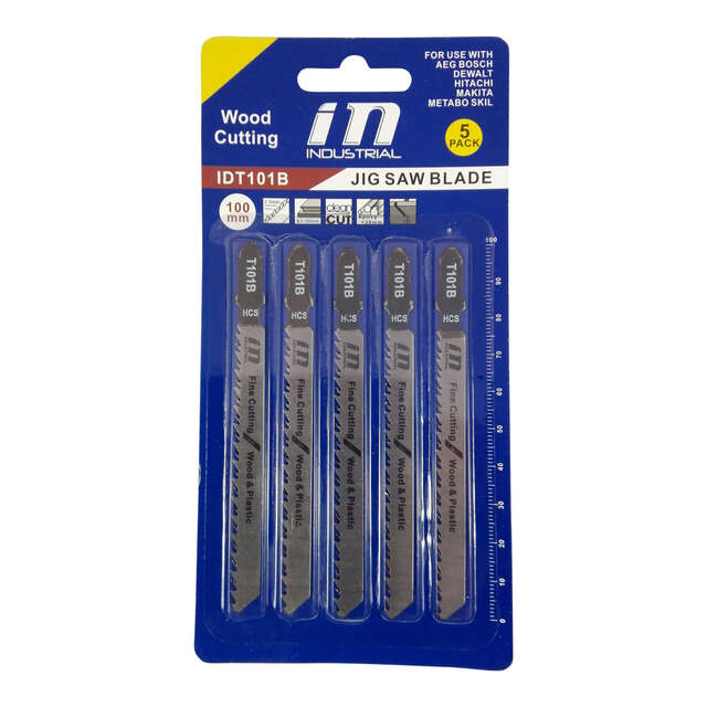 STICKSÅGSBLAD TRÄ FIN 5-PACK | Beijerbygg Byggmaterial
