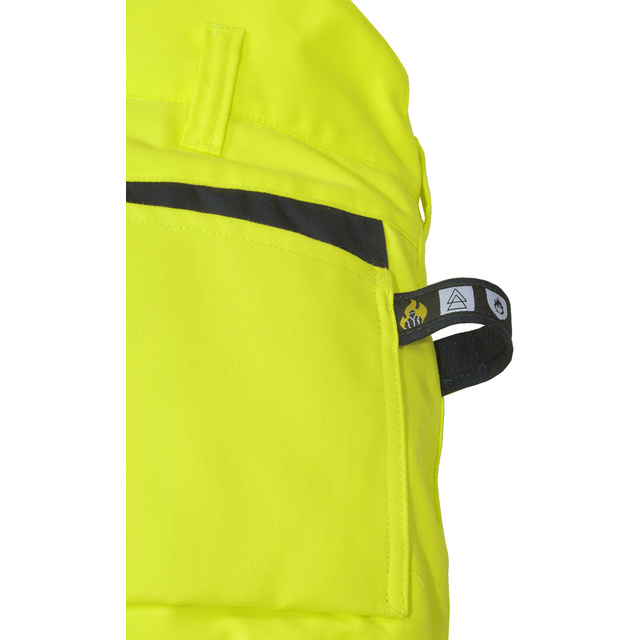 VINTERBYXA FLAM 2085 ATHS VARSELGUL/MARIN STL XS