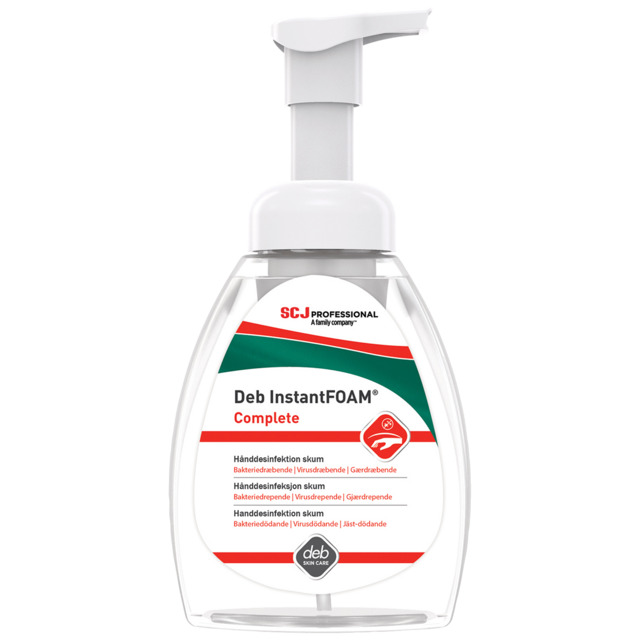 HANDDESINFEKTION DEB INSTANTFOAM COMPLETE 250ML | Beijerbygg Byggmaterial