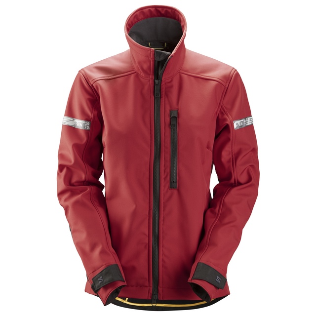 JACKA DAM SOFTSHELL AW CHILI/SVART XL | Beijerbygg Byggmaterial