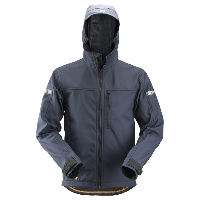 HUVJACKA SOFTSHELL AW MARIN/SVART XXL