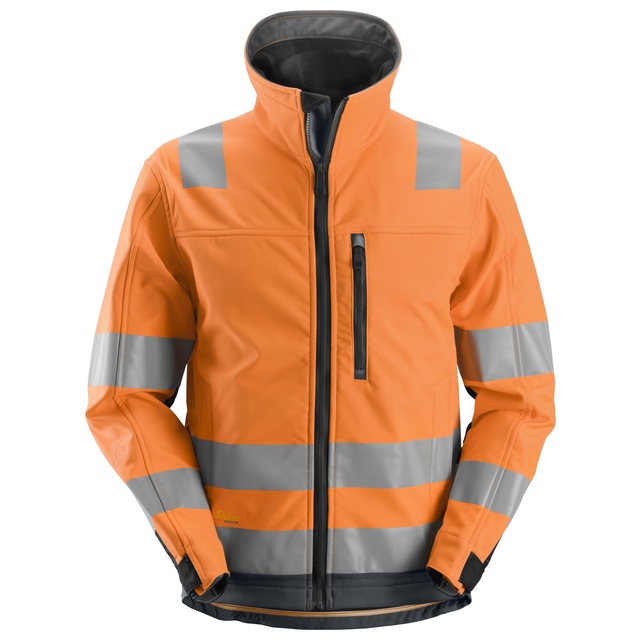 JACKA SOFTSHELL AW KL3 VARSEL ORANGE STL XXXL | Beijerbygg Byggmaterial