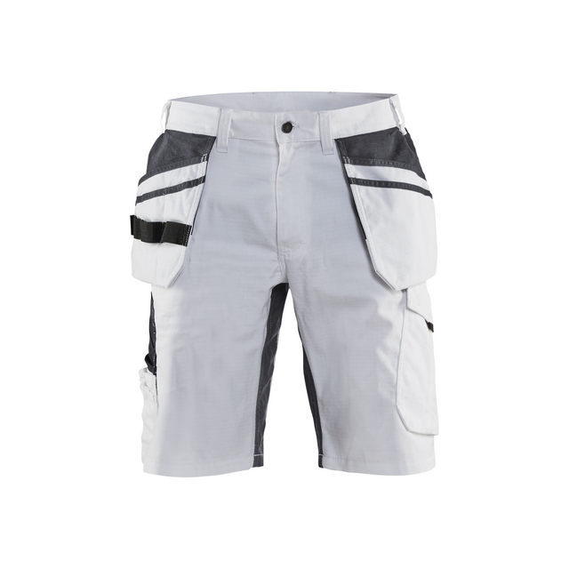 MÅLARSHORTS 1099 1330 STRETCH VIT/MÖRKGRÅ C54 | Beijerbygg Byggmaterial