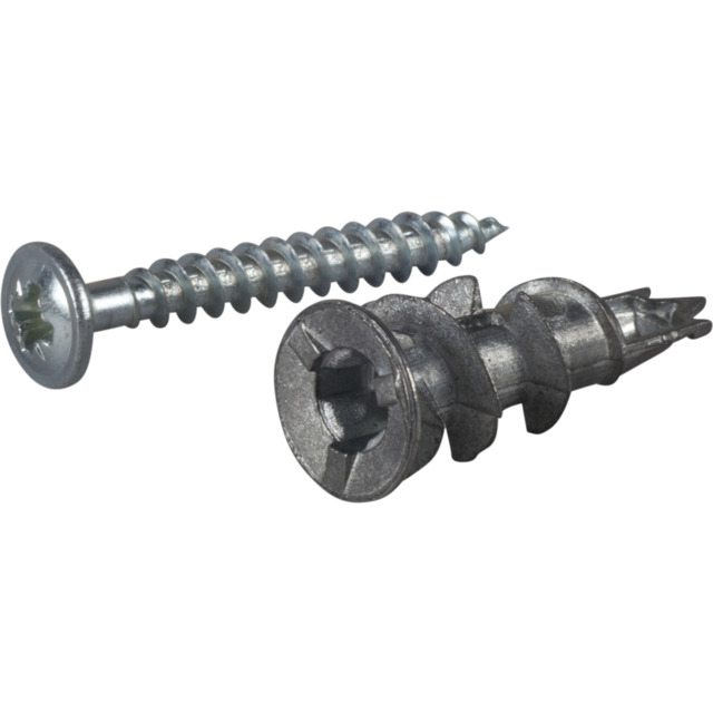 GIPSPLUGG DRIVA TP12 ZINK 100P 100ST                 103100