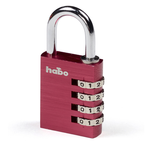 HÄNGLÅS HABO 203-40 KOMBI RÖD SB | Beijerbygg Byggmaterial